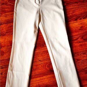 White House Black Market Women’s White Slim Dress Pants